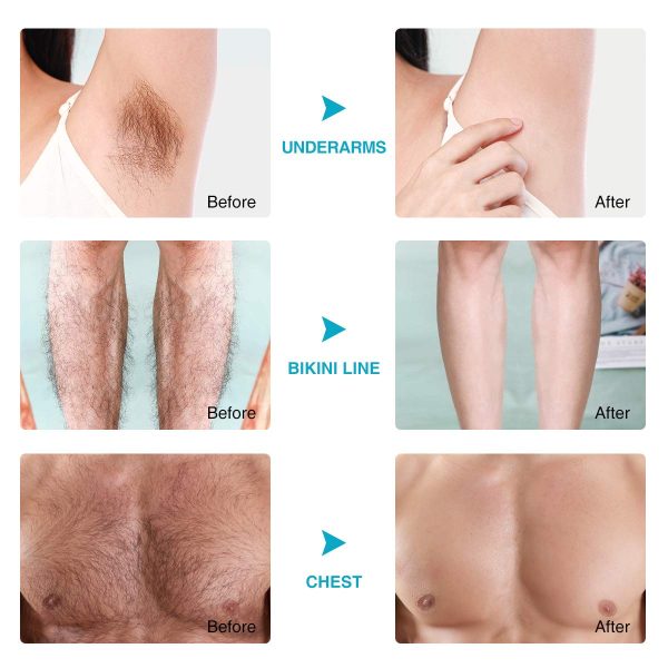 Aloe Hair Removal Cream For Men or Women Sensitive Formula Bikini Remove