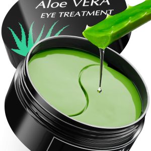 Aloe Vera Eye Treatment Mask (30 Pairs) Reduces Puffiness, Wrinkles