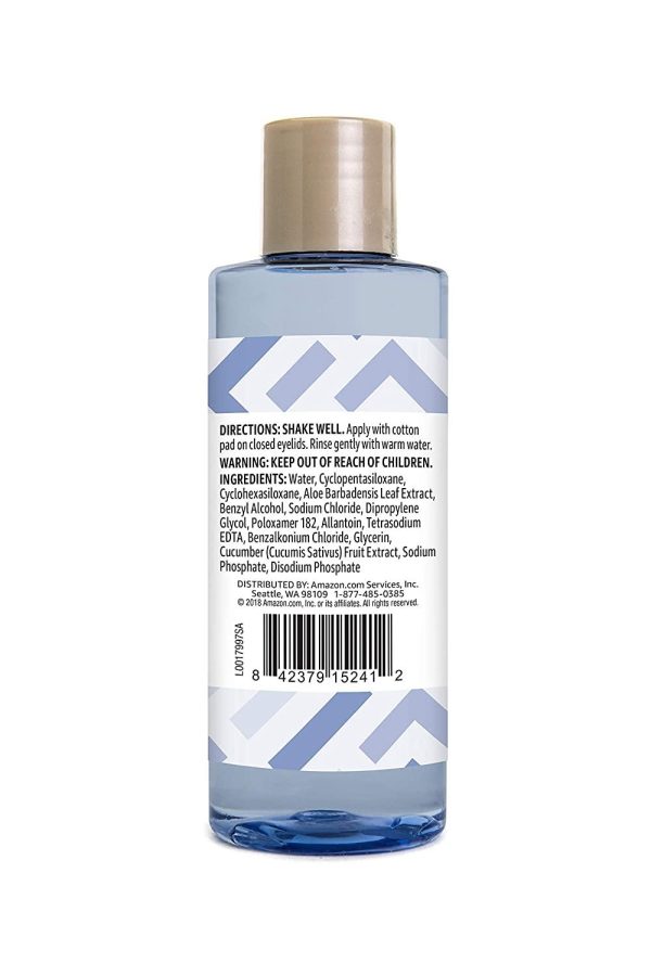 Amazon Brand - Solimo Eye Makeup Remover, Removes Waterproof Mascara