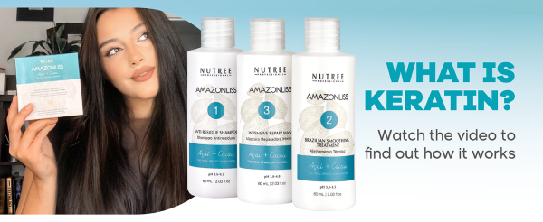 Amazonliss Keratin Smoothing Treatment Hair Straightening Set