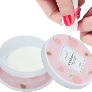 AMZ Nail Polish Remover Pads. Pack of 100 Acetone Free Remover wipes.
