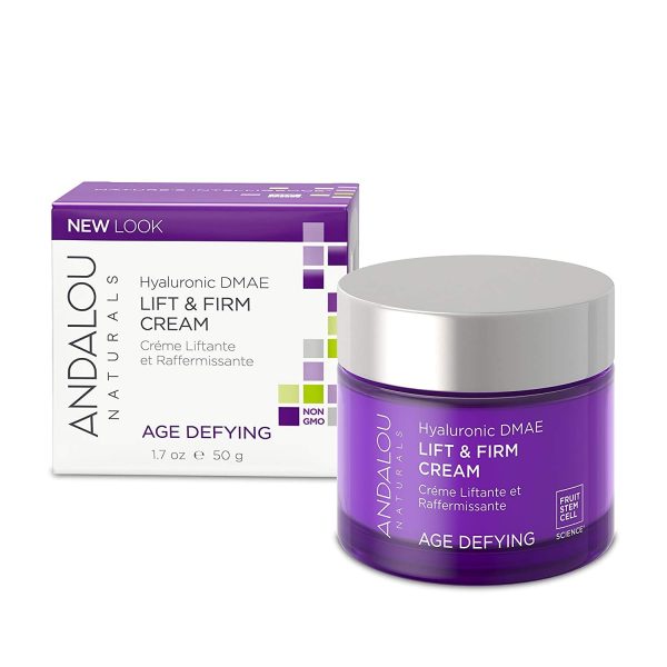Andalou Naturals Hyaluronic Dmae Lift Firm Skin Cream