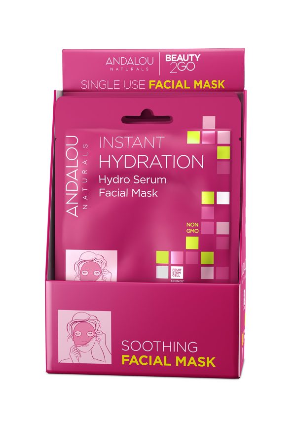 Andalou Naturals Instant Hydration Hydro Serum Facial Mask