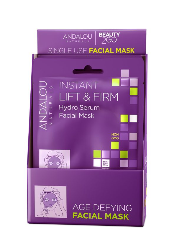 Andalou Naturals Instant Lift & Firm Hydro Serum Facial Mask