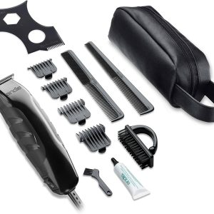 Achieve Precision Grooming with Ultra-Close T-Blade Trimmer – Perfect for Facial Hair & Fades