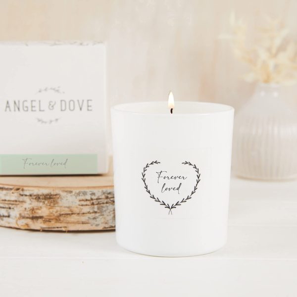 ANGEL & DOVE Luxury 'Forever Loved' Soy Wax Remembrance Candle