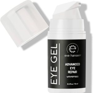 Anti Aging Eye Gel - Made in USA - for Dark Circles, Puffiness, Wrinkles