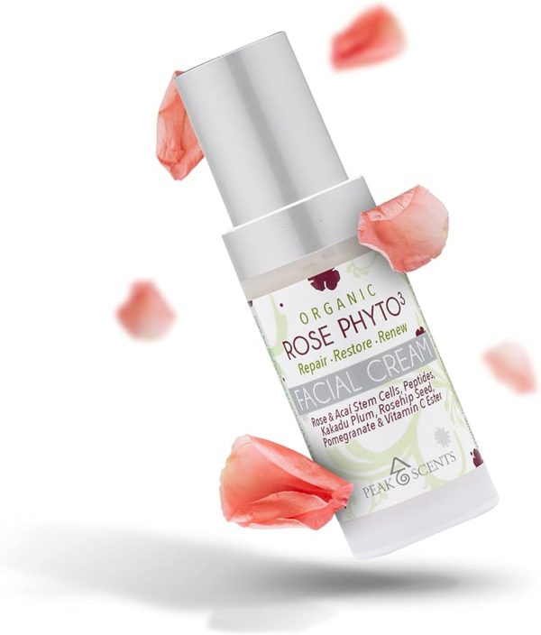 Anti Aging Face Cream Moisturizer - with Rose Scent