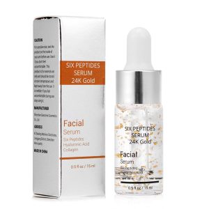Anti-aging face essence serum six peptide collagen hyaluronic