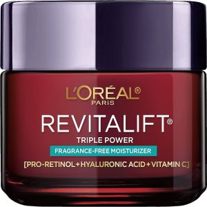 Anti-Aging Face Moisturizer by L’Oreal Paris Skin Care, Revitalift Triple Power