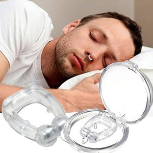 Anti Snore nose clip, Silicone Magnetic Anti Snoring Mini Nose Clips