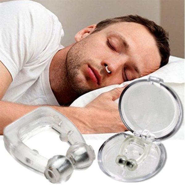 Anti Snore Nose Clip Snoring Solution Silicone Magnetic