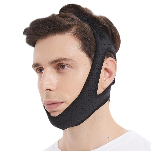 Anti Snoring Chin Strap Device - Snore Reducing Aids Sleep Solution