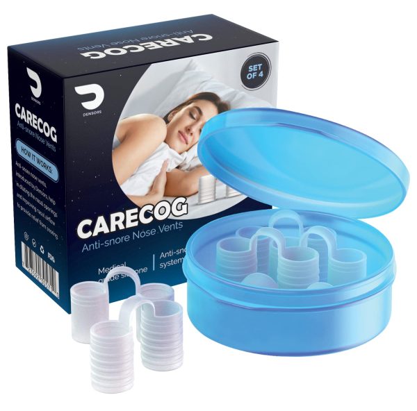 Anti Snoring Nose Vents - Set of 4 Nasal Dilator to Ease Breathing