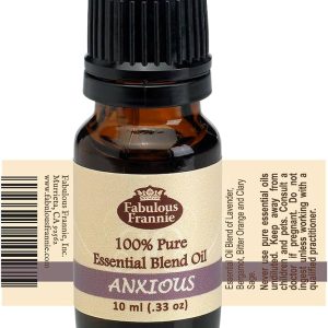 Anxious Pure Essential Oil Blend 10mL made with Lavender, Bitter Orange