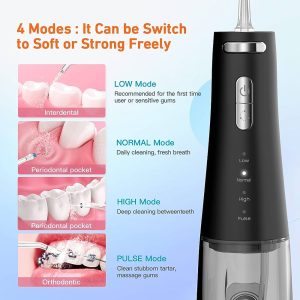 AquaCare: The Water Flosser for Optimal Teeth Cleaning, Gum Health, and Braces Care