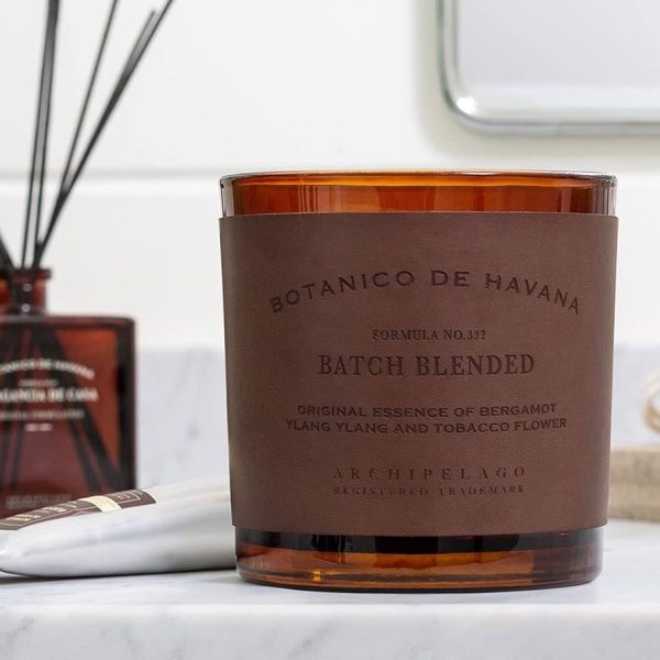Archipelago Botanico De Havana Letter Press Candle