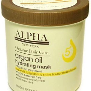 Argan Oil Original Hydrating Mask Hair Repair By Alpha New York 1000 ml
