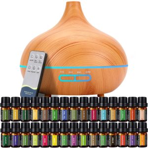 Aromatherapy Diffuser with Essential Olis Set