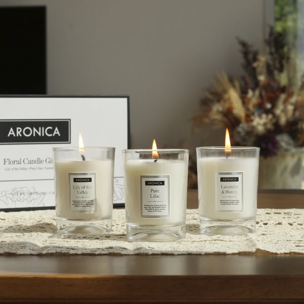 Aronica Scented Candle Gift Set 3 Pack