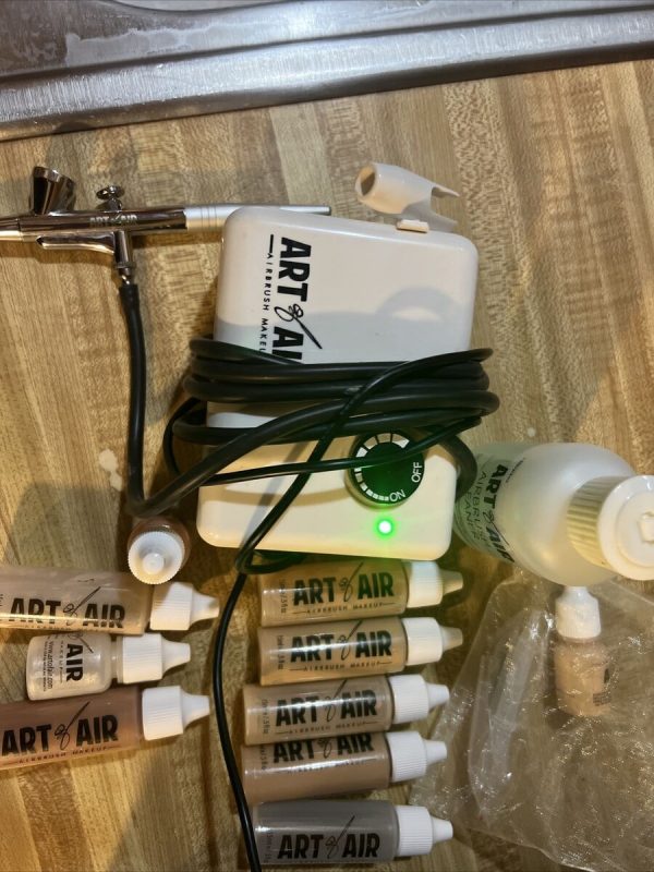 Art of Air Compressor And Airbrush Combo for Professional Airbrush Cosmetic