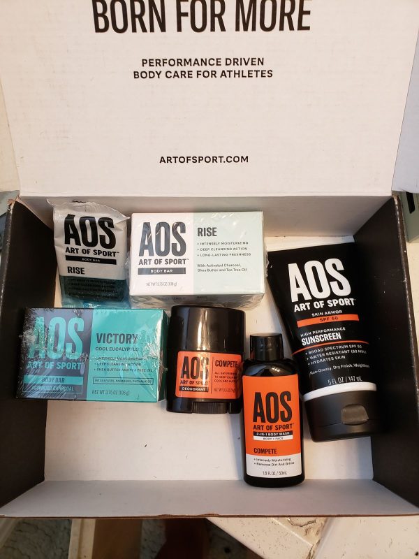 Art of Sport Athlete Collection, Compete Scent, 8pc Skin and Body Care Set