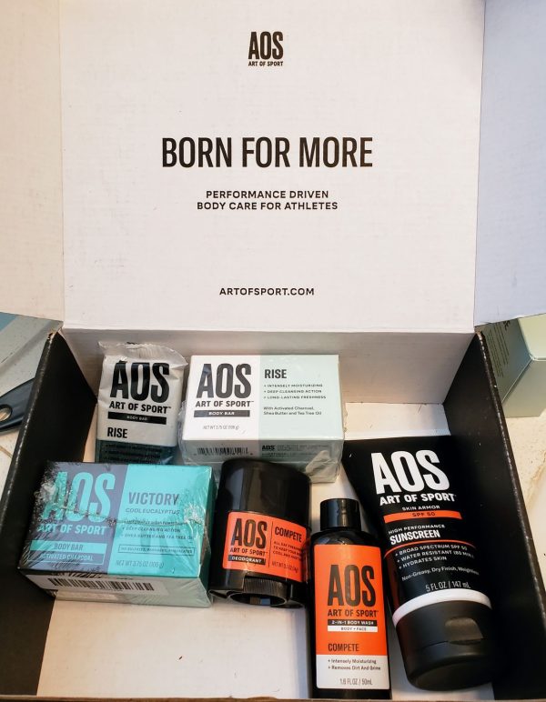 Art of Sport Athlete Collection, Rise Scent, 8pc Skin and Body Care Set