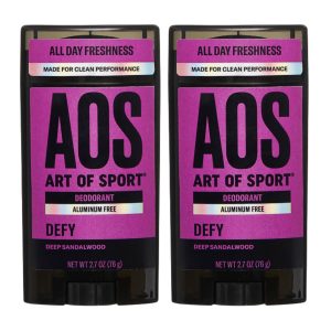 Art of Sport Men's Deodorant Compete Scent | Aluminum Free Deodorant