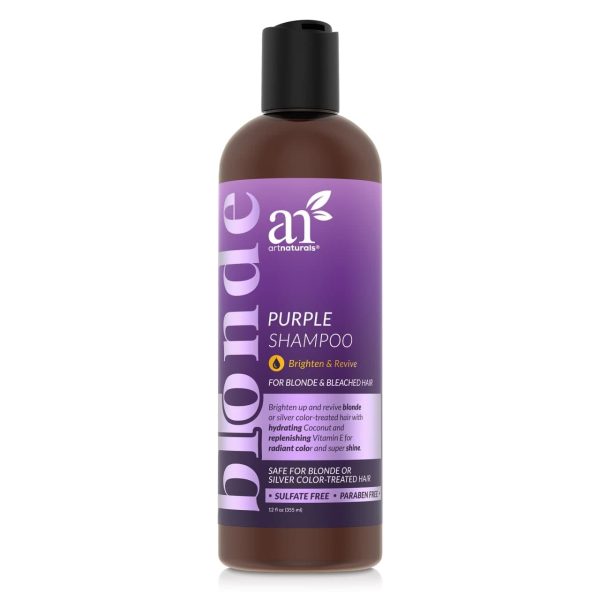 artnaturals Purple Shampoo for Blonde Hair