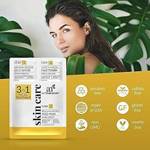 artnaturals Skin Care Face Mask Scrub & Toner