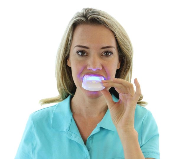 AuraGlow Teeth Whitening Kit, LED Light, 35% Carbamide Peroxide