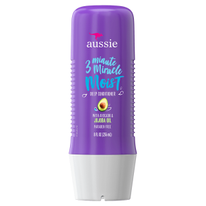 Aussie Deep Conditioner, with Avocado. Paraben Free, 3 Minute Miracle Moist