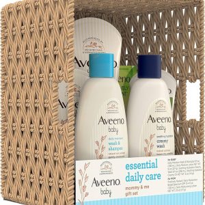 Aveeno Baby Essential Daily Care Baby & Mommy Gift Set