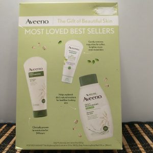 Aveeno Most Loved Best Sellers Skincare Set with Daily Moisturizing Body Wash