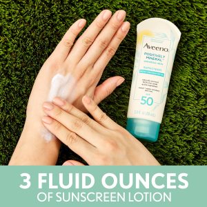 Aveeno Positively Mineral Sensitive Skin Daily Sunscreen Lotion