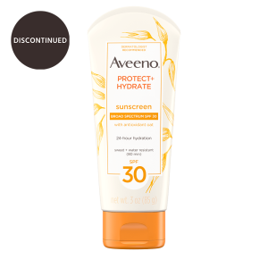 Aveeno Protect + Hydrate Moisturizing Sunscreen Lotion with Broad Spectrum