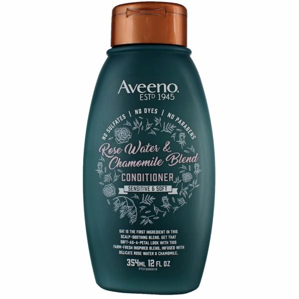 Farm-to-Shower Inspired Rose Water and Chamomile Conditioner - Soothe Your Scalp for Beautiful, Healthy Hair
