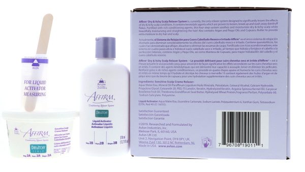 Avlon Affirm Dry and Itchy Scalp Sensitive Scalp Formula Relaxer