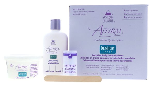 Avlon Affirm Sensitive Scalp Relaxer 9 Pack + Affirm Protecto
