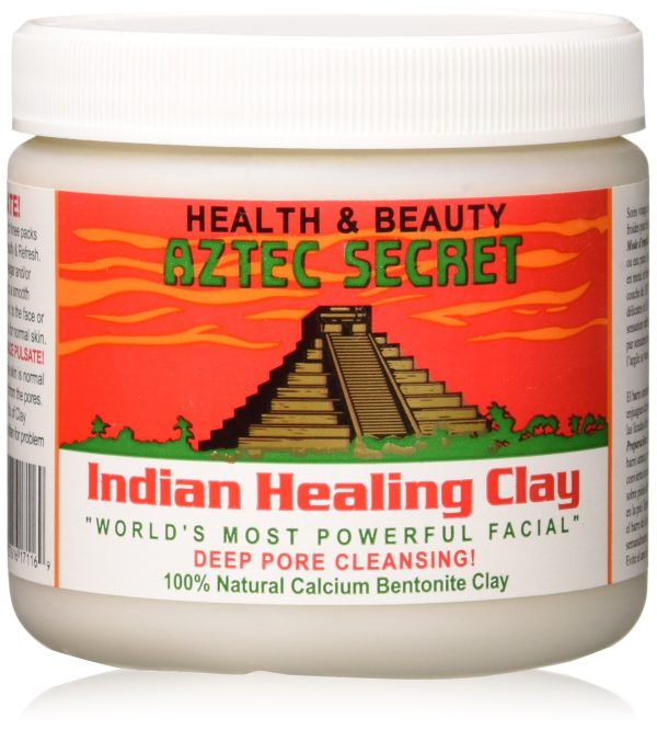 AZTEC PREMIUM | Indian Healing Clay 1 lb | Deep Pore Cleansing Face
