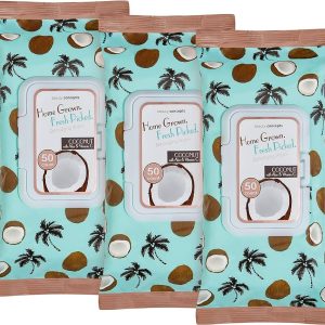 B.C. Beauty Concepts Makeup Remover Wipes Bulk Pack of 4