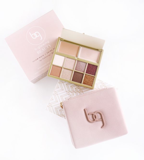 b-glowing Illuminate + Shine Eyeshadow Palette 8 Matte and Shimmer Colors