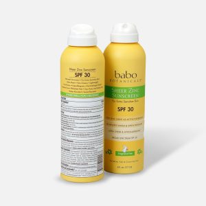 Babo Botanicals Sheer Zinc Continuous Spray Sunscreen SPF 30