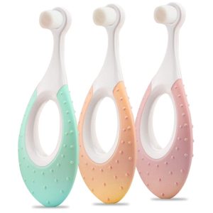 Baby Toothbrush & Toddler Toothbrush for Age 0-2 Years Old.
