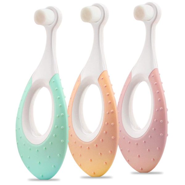 Baby Toothbrush & Toddler Toothbrush for Age 0-2 Years Old.