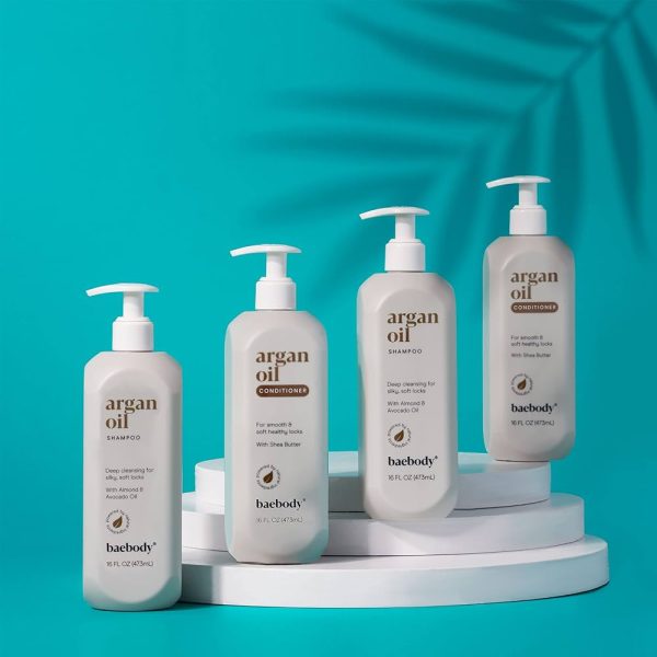 Baebody Moroccan Argan Oil Shampoo & Conditioner Set