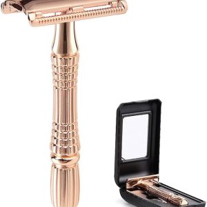 BAILI Classic 3-Piece Double Edge Safety Razor Wet Shaving for Men Women