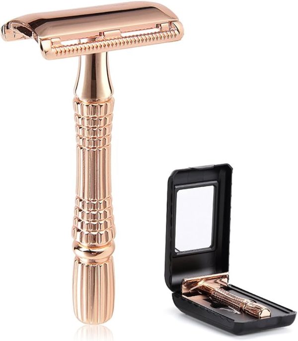 BAILI Classic 3-Piece Double Edge Safety Razor Wet Shaving for Men Women