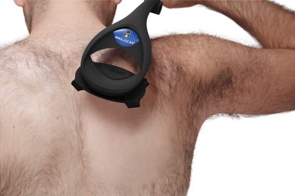 baKblade 2.0 PLUS - Back Hair Removal and Body Shaver (DIY), Ergonomic Handle