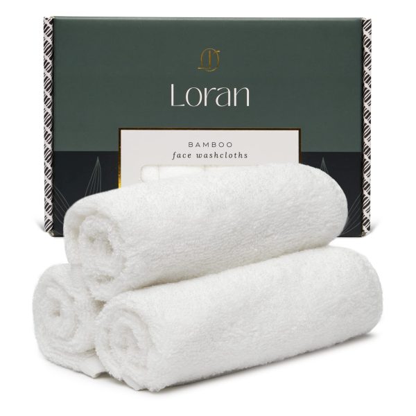 Bamboo Facial Washclothes-Luxury Bamboo Hypoallergenic